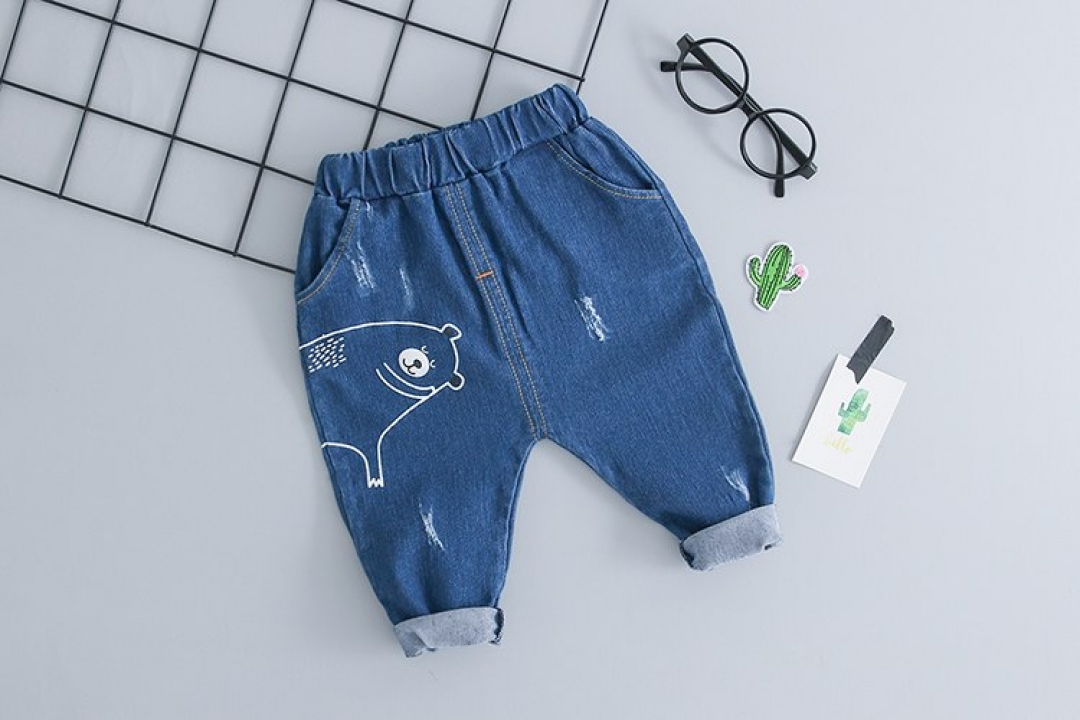 Bear Pie T Shirt Jeans Set
