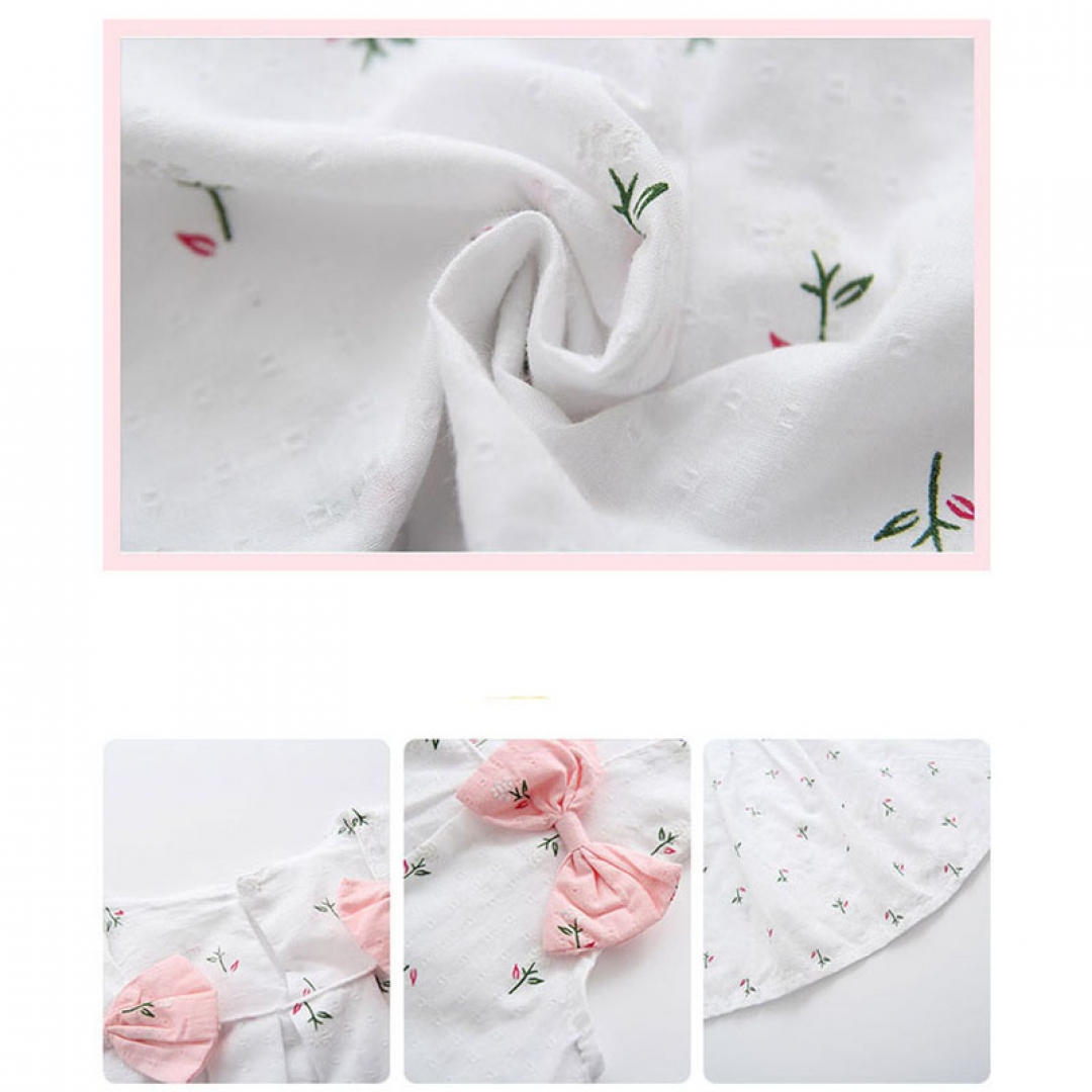 Floral Bow Infant Dress