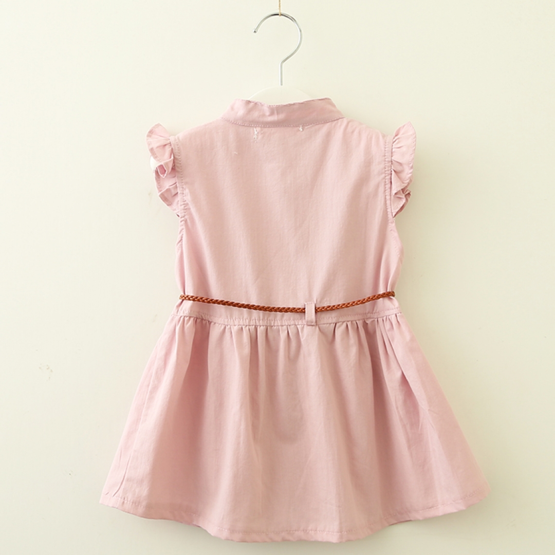 Flower Embroidered Dress