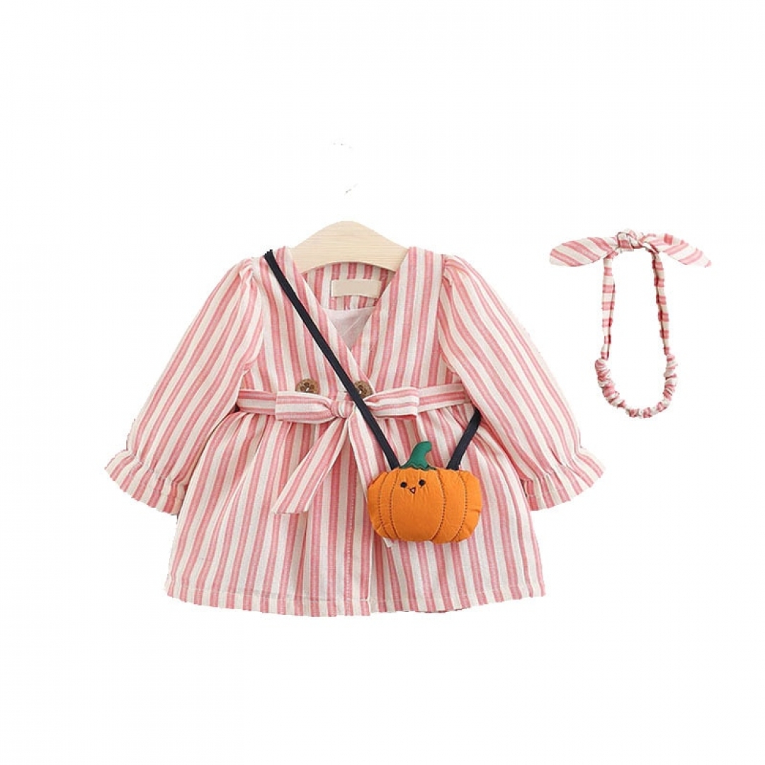 Long Sleeve Striped Dress