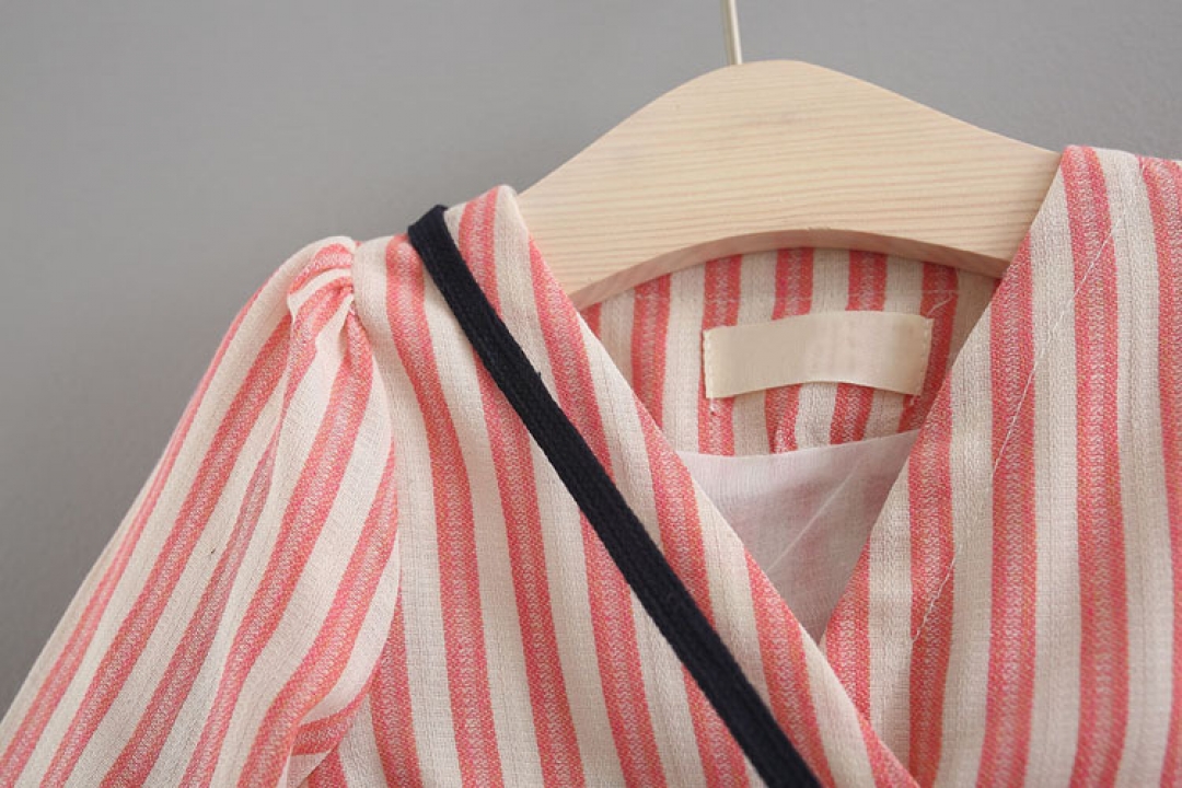 Long Sleeve Striped Dress