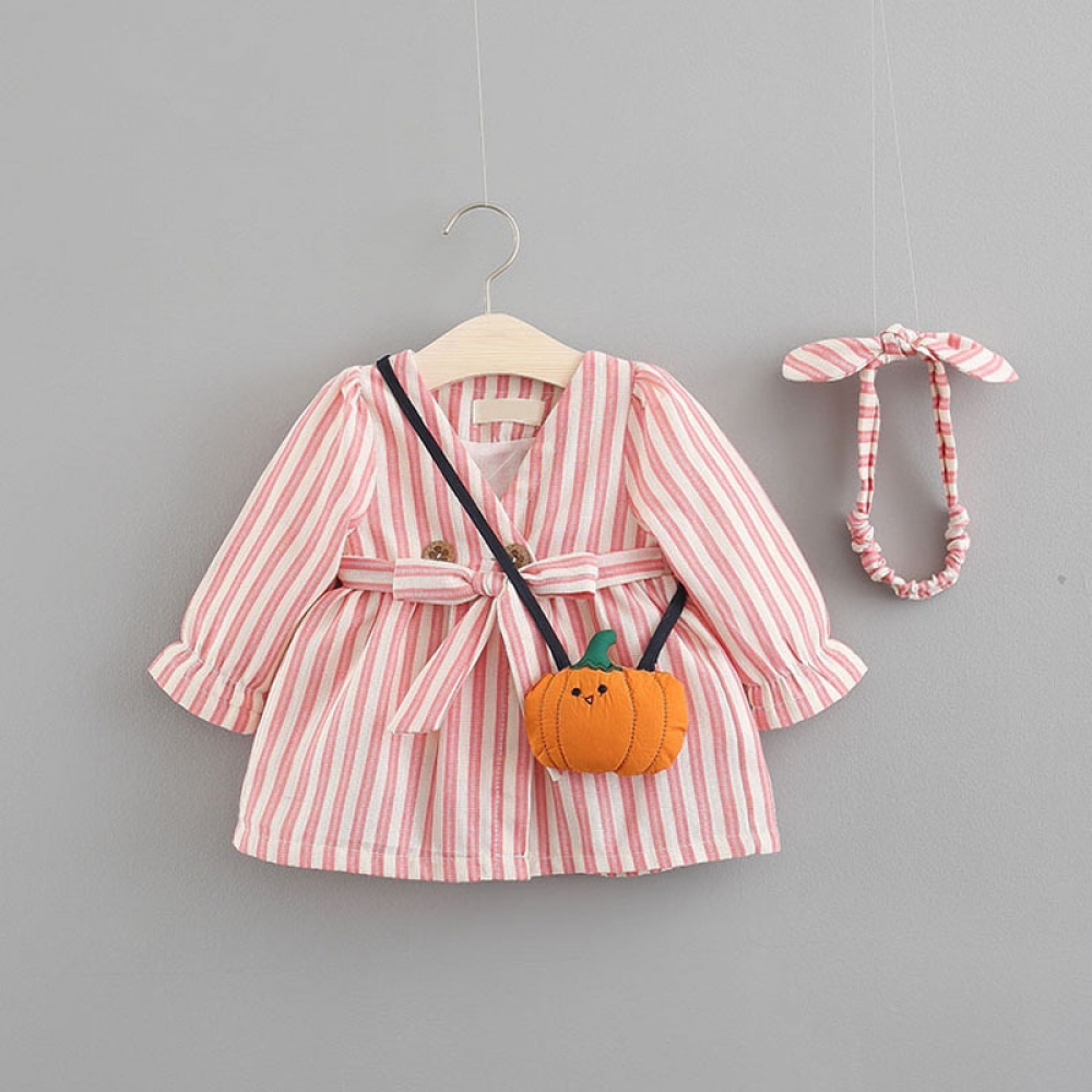 Long Sleeve Striped Dress