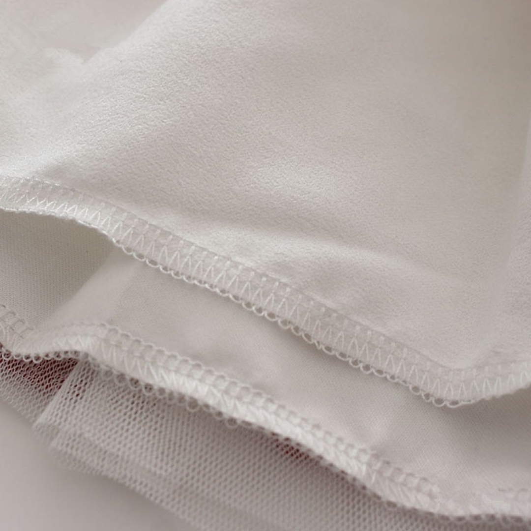 Puff Sleeve Embroidered Dress