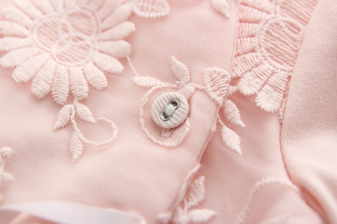 Lace Embroidery Baby Girls Dress