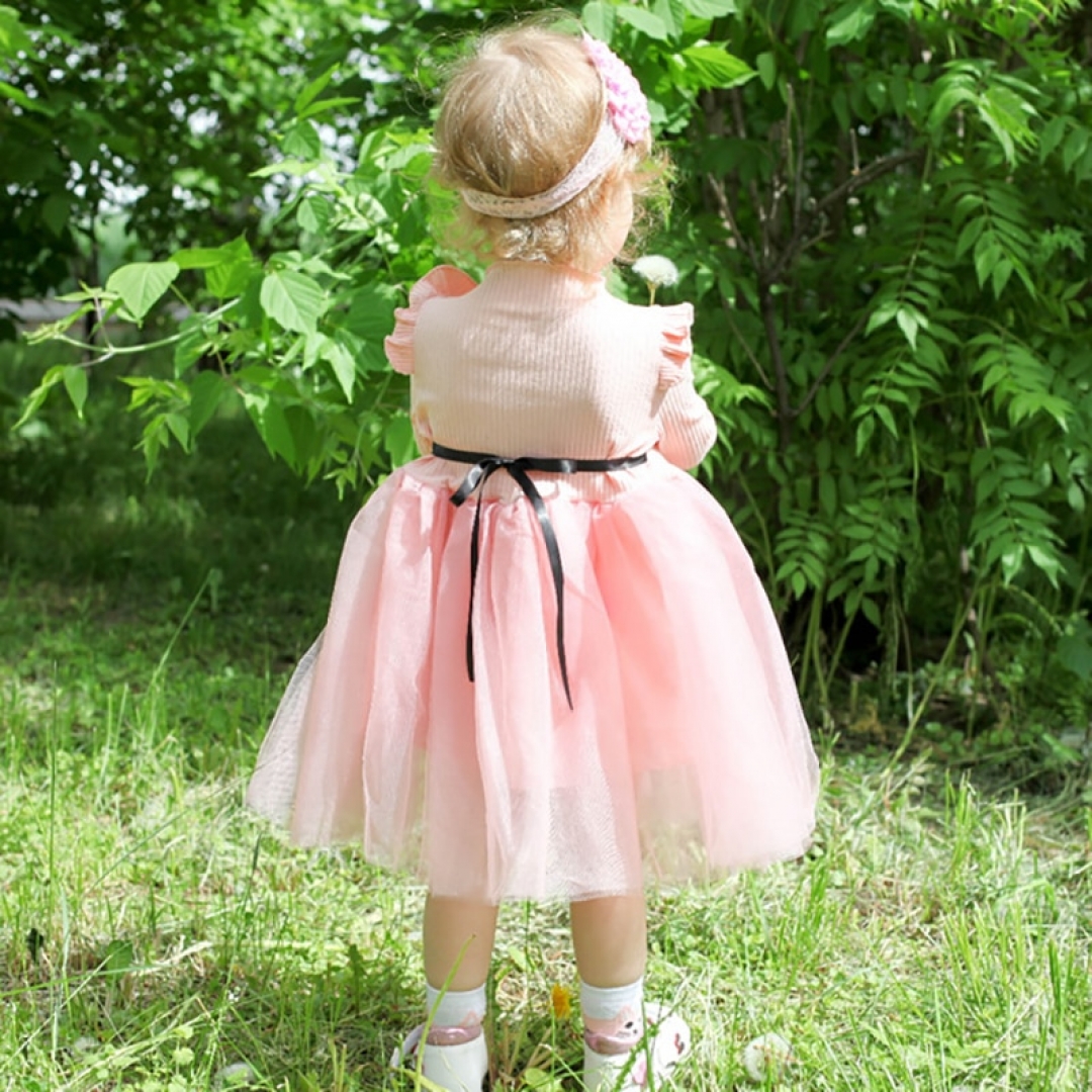 Embroidered Rabbit Dress