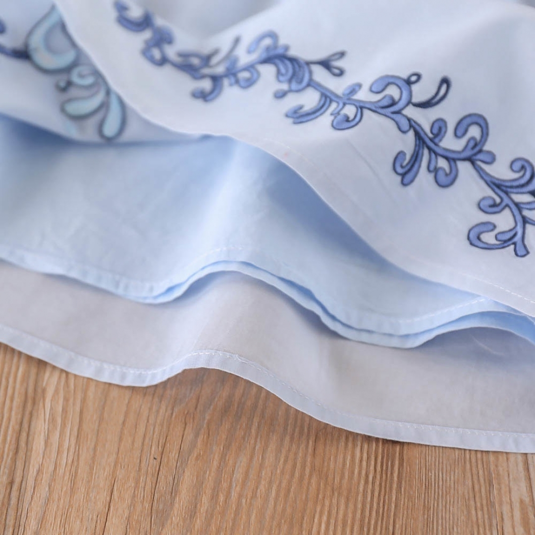 Cotton Embroidered Dress