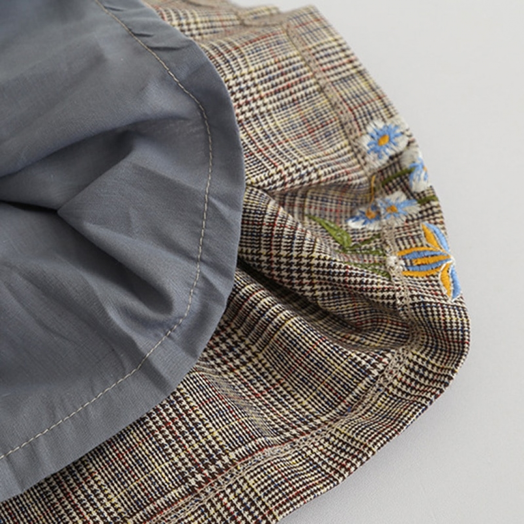 Sleevless Checkers Dress