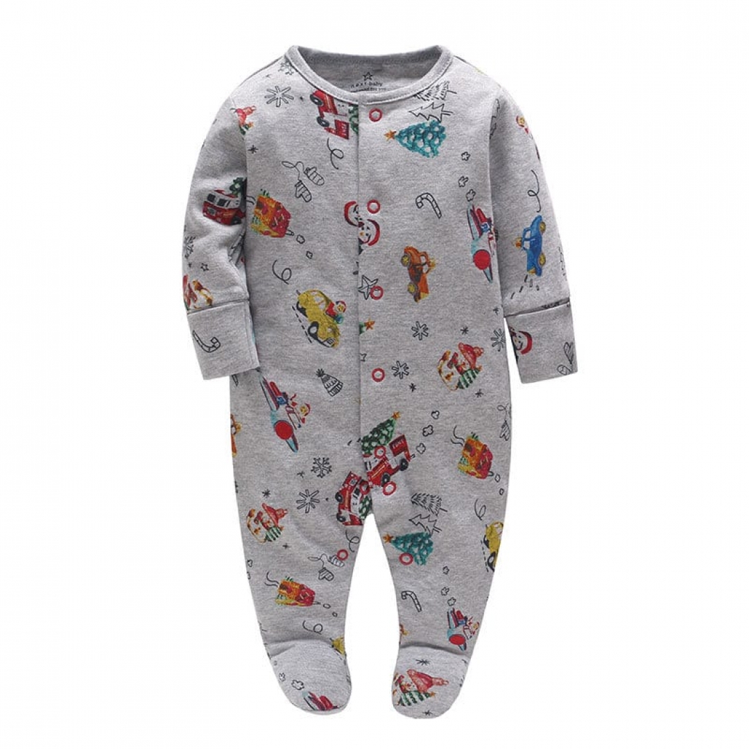 Long Sleeve Baby Footies