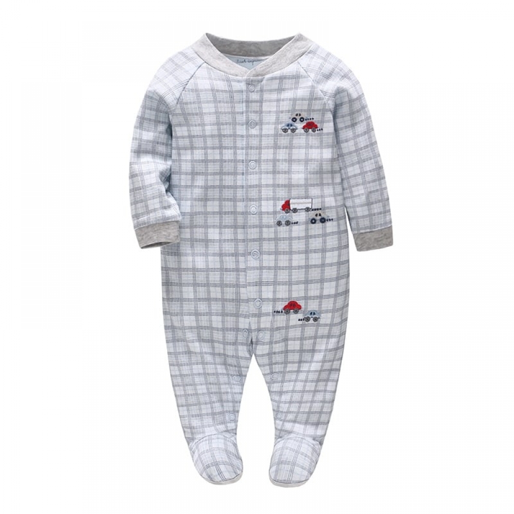 Long Sleeve Baby Footies