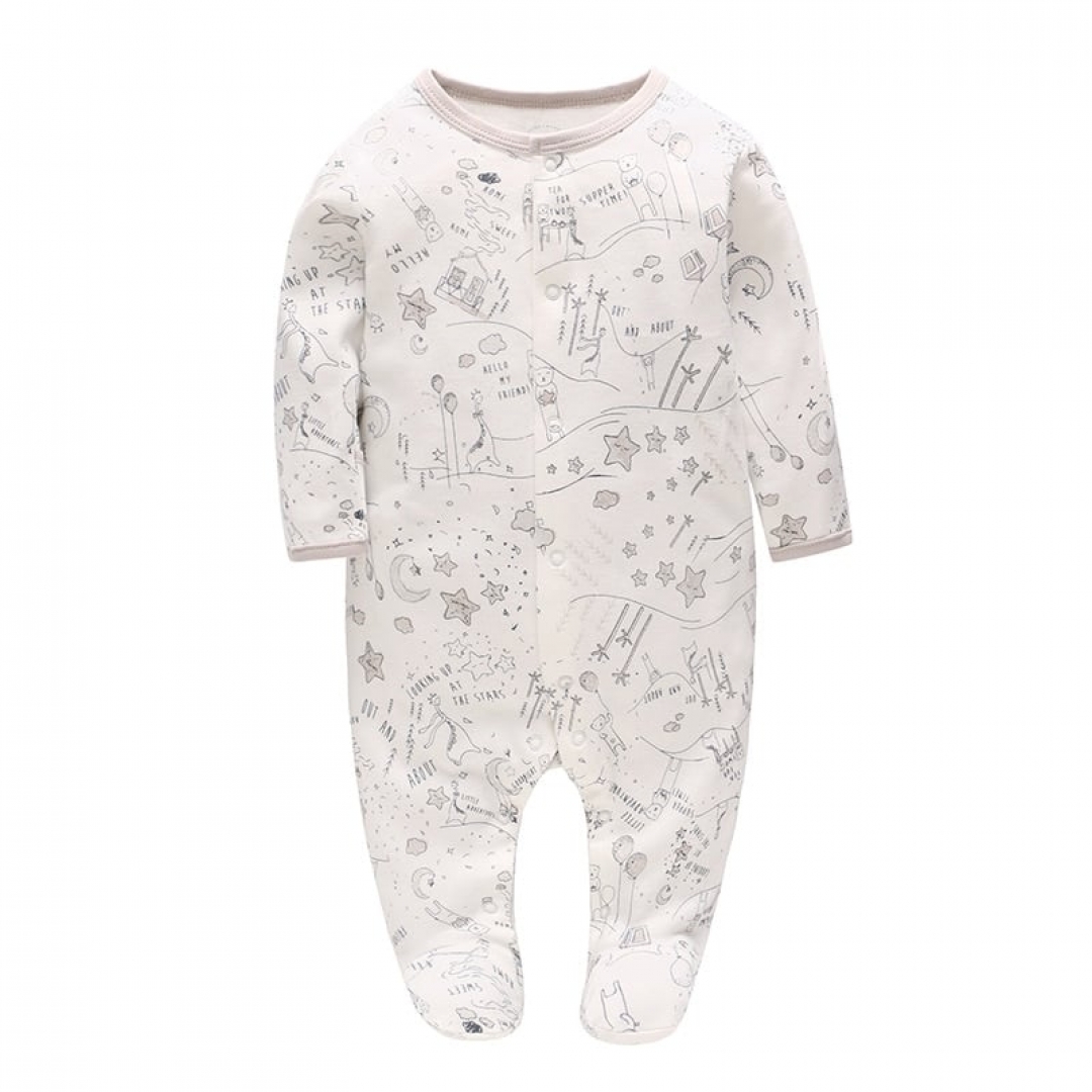Long Sleeve Baby Footies