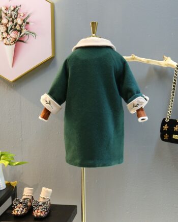 Embroidered Woolen Coat