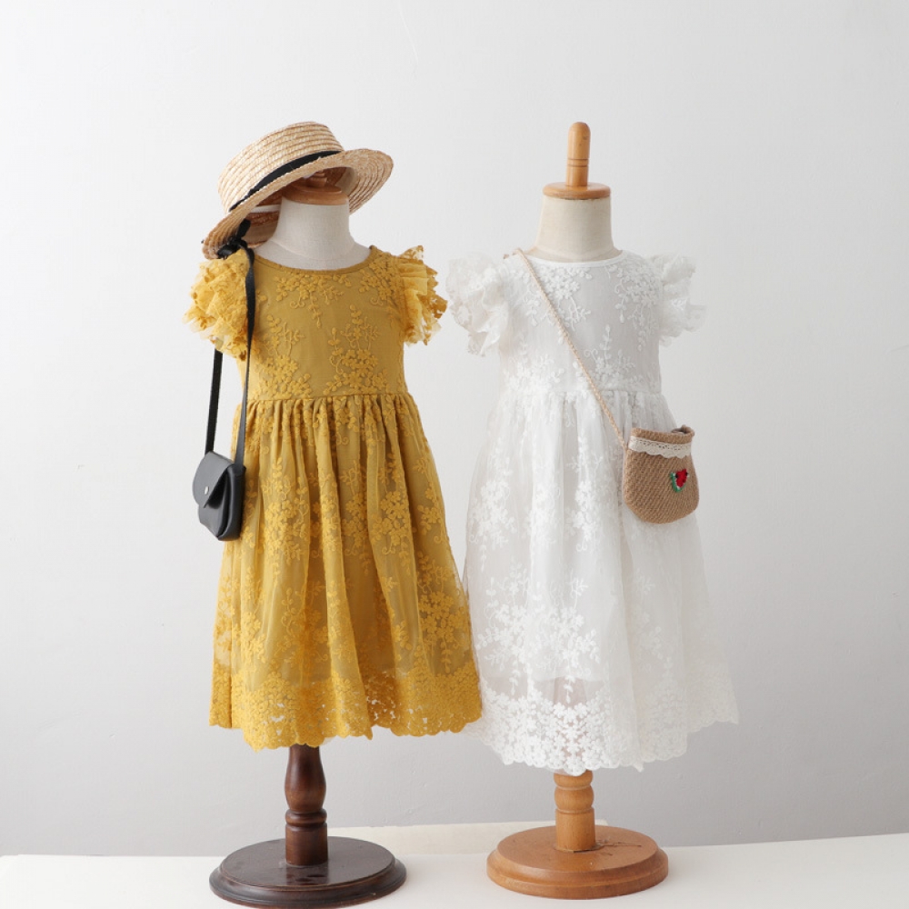 Embroidered Lace Dress
