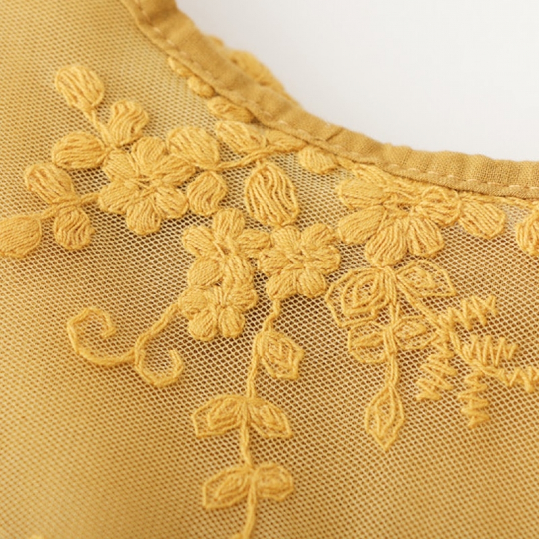 Embroidered Lace Dress