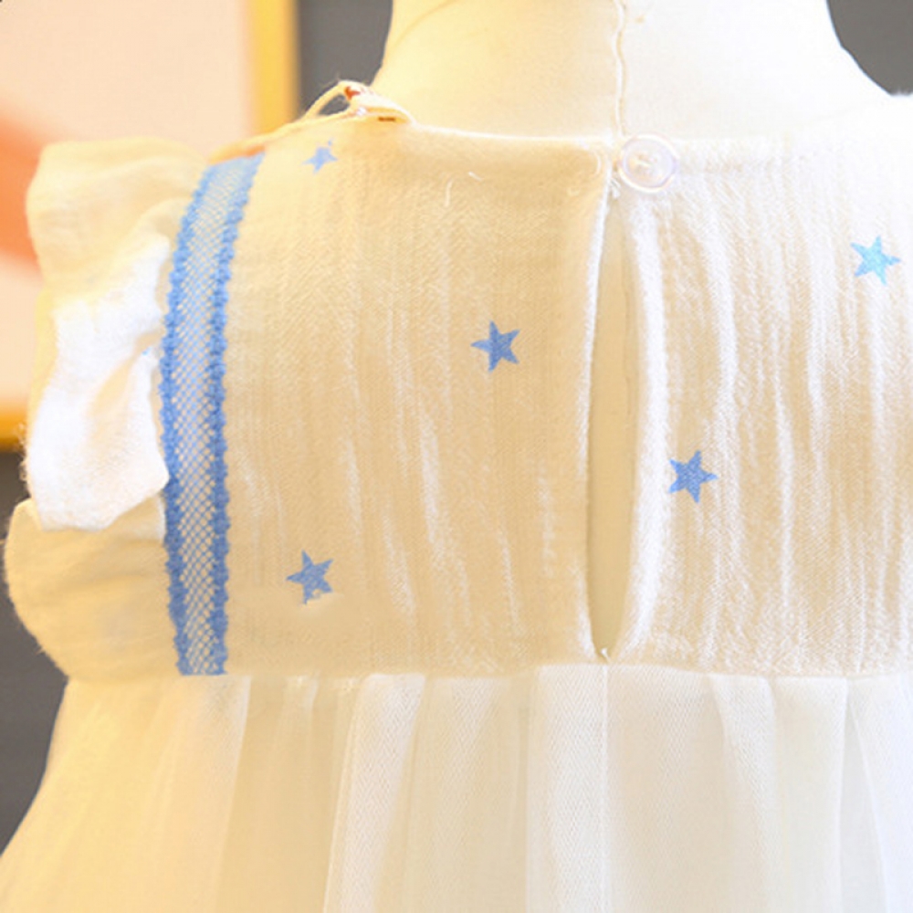 Drawstring Tulle Tutu Dress