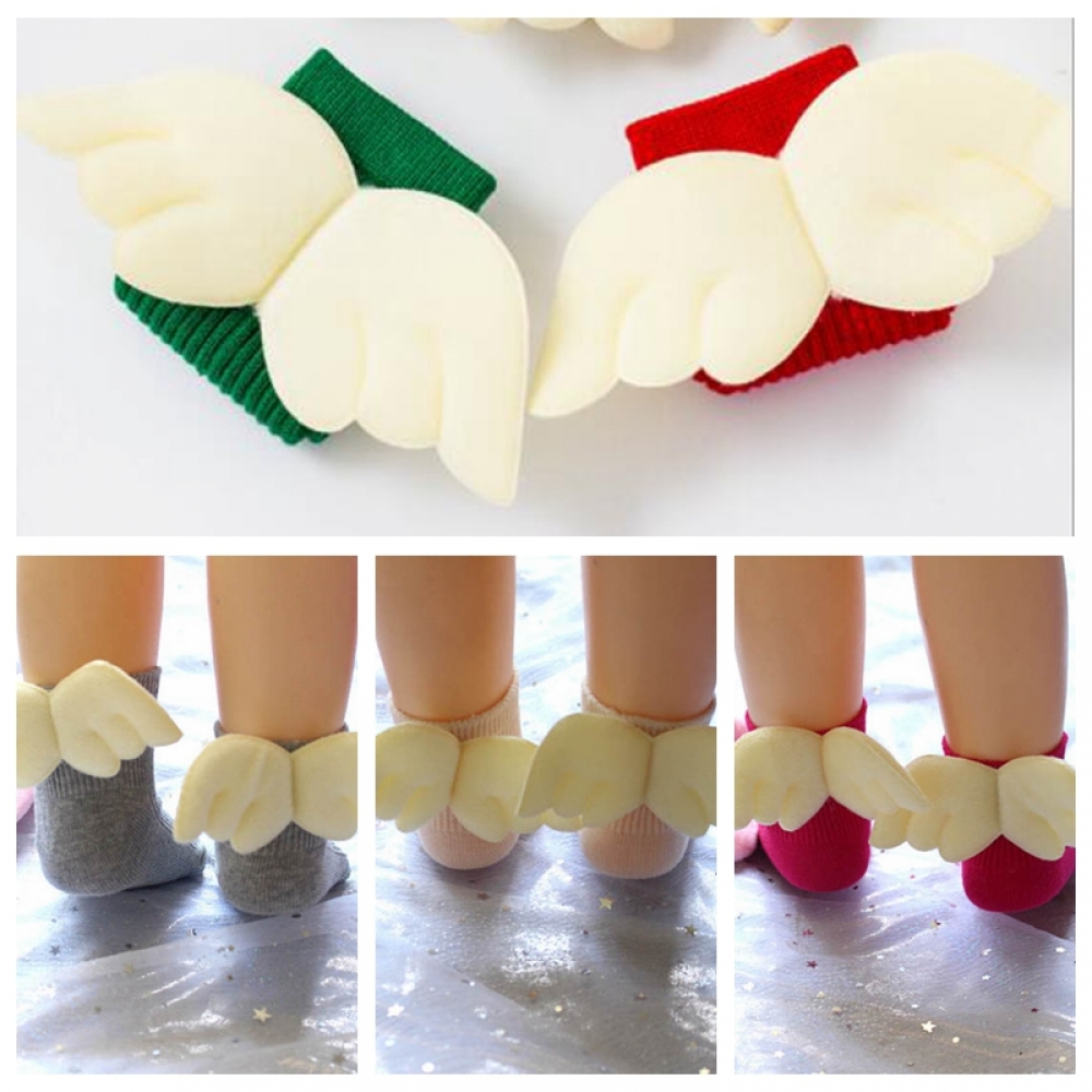 Cute Angel Wing Baby Socks