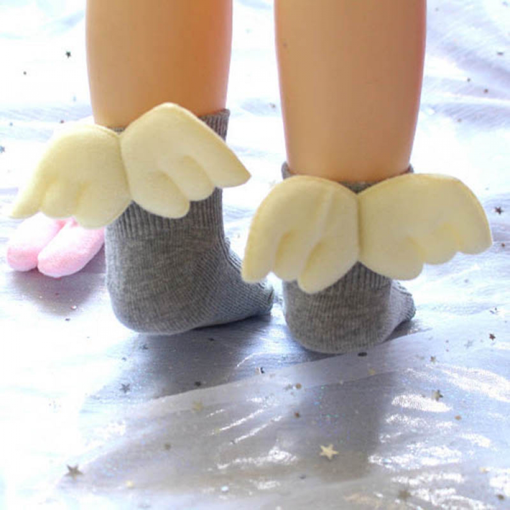 Cute Angel Wing Baby Socks