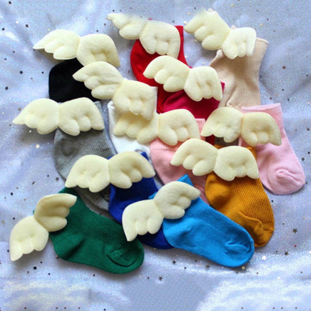 Cute Angel Wing Baby Socks