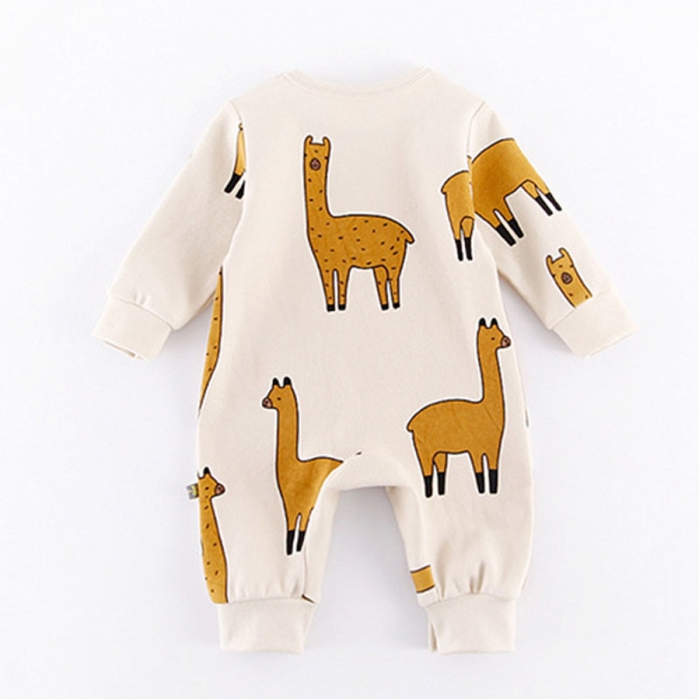 Animal Print Romper