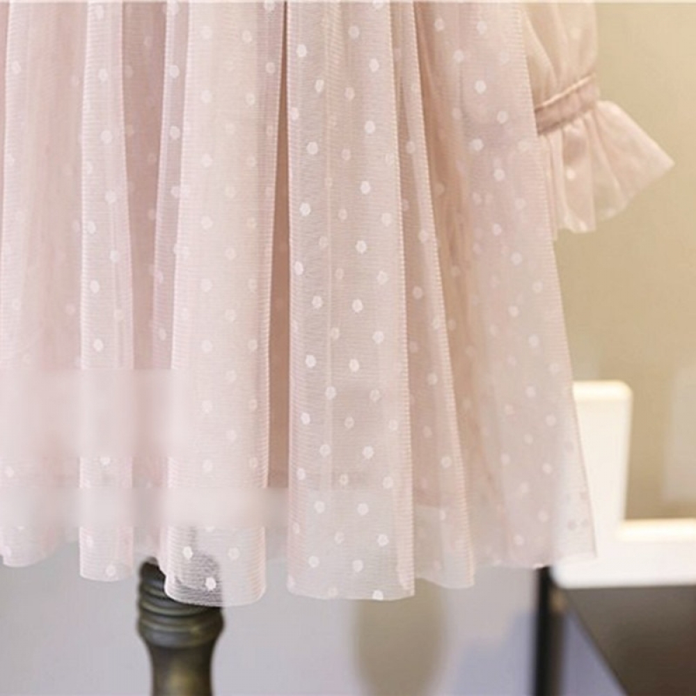 Dotted Lace Princess Dress