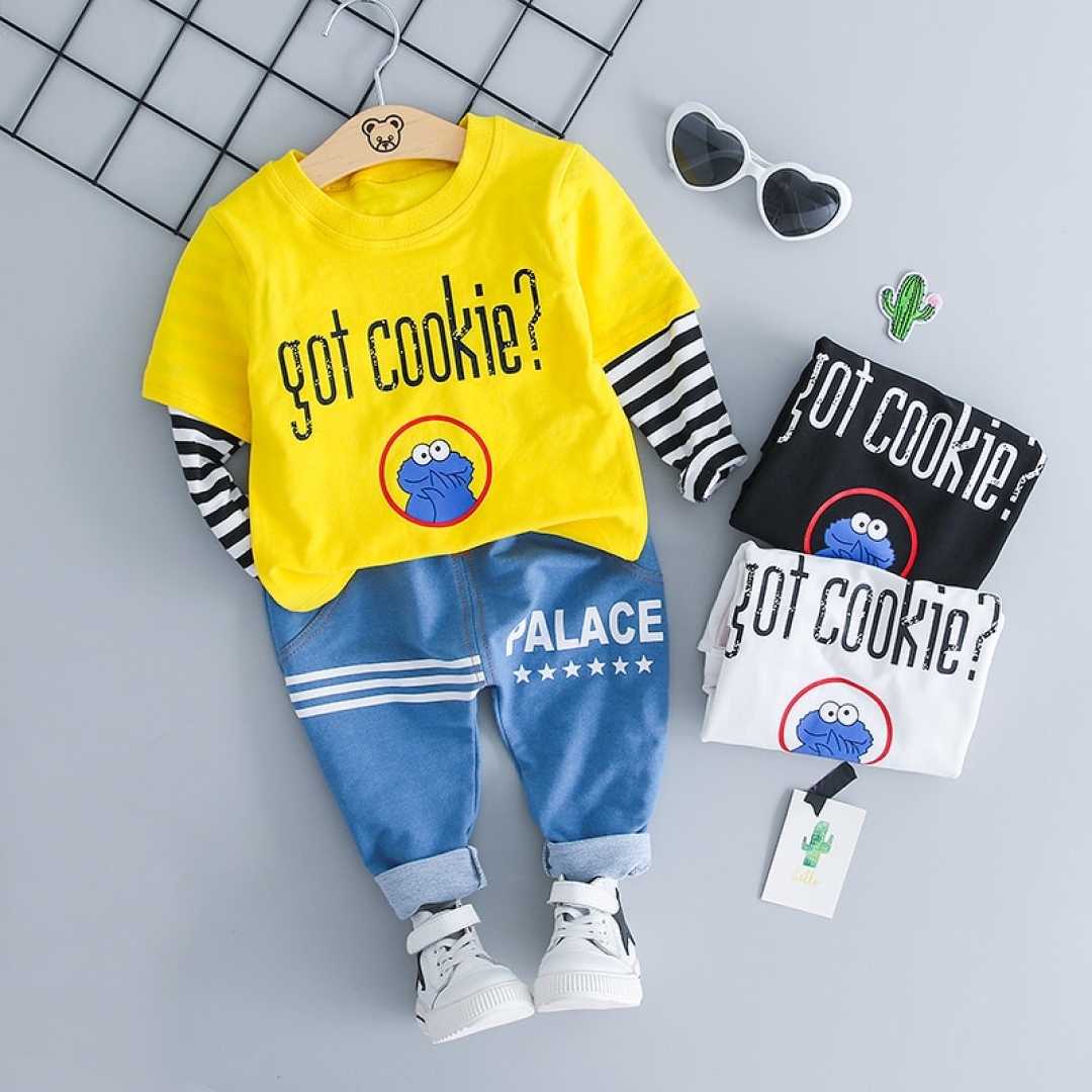 Cookie Tshirt Denim Set