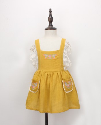 Embroidery Vintage Dress