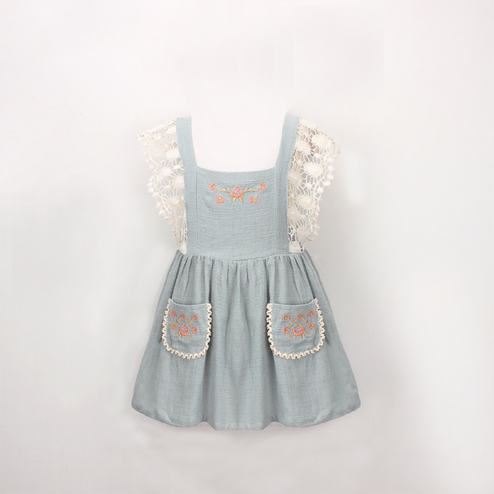 Embroidery Vintage Dress