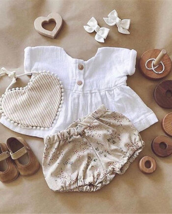 Cute Cotton Linen Summer Dress & Shorts