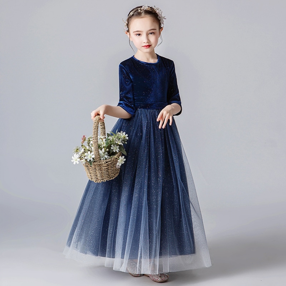 Big Girl Galaxy Evening Dress