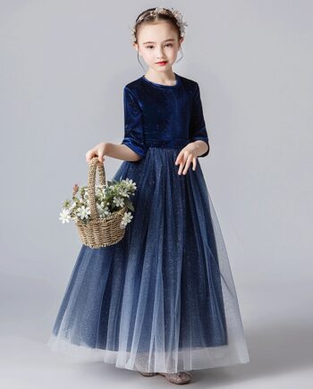 Big Girl Galaxy Evening Dress