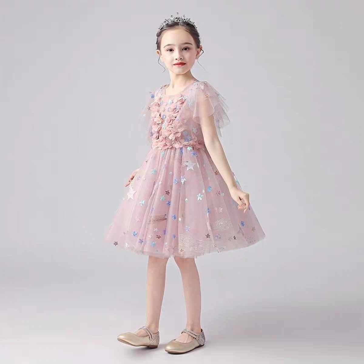 Toddler Girl Starry Tutu Dress