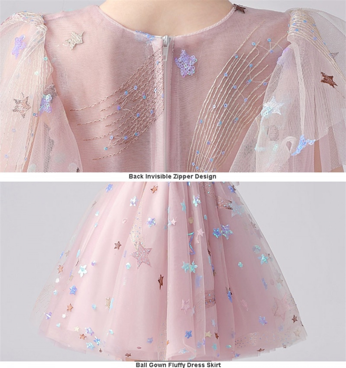 Toddler Girl Starry Tutu Dress