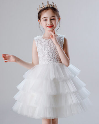 Baby and Girl Cute Ruffle Dress