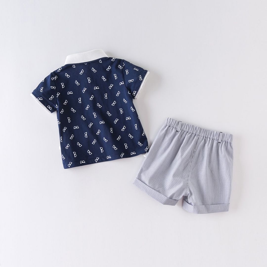 Baby Boy Short Sleeve Clothing Set