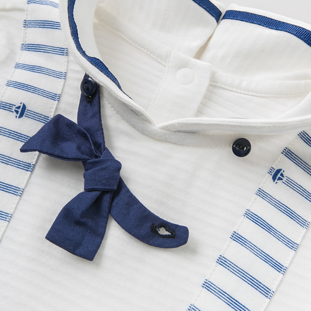Baby Boy Summer Striped Romper