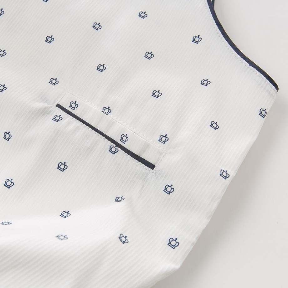 Royal Baby Cotton Romper