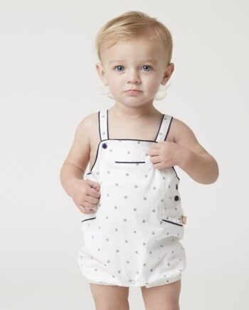 Royal Baby Cotton Romper