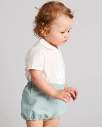 Summer Spanish Boy T-shirts+Shorts Cotton Sets