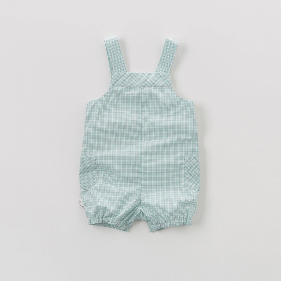 Baby Boy Plaid Romper