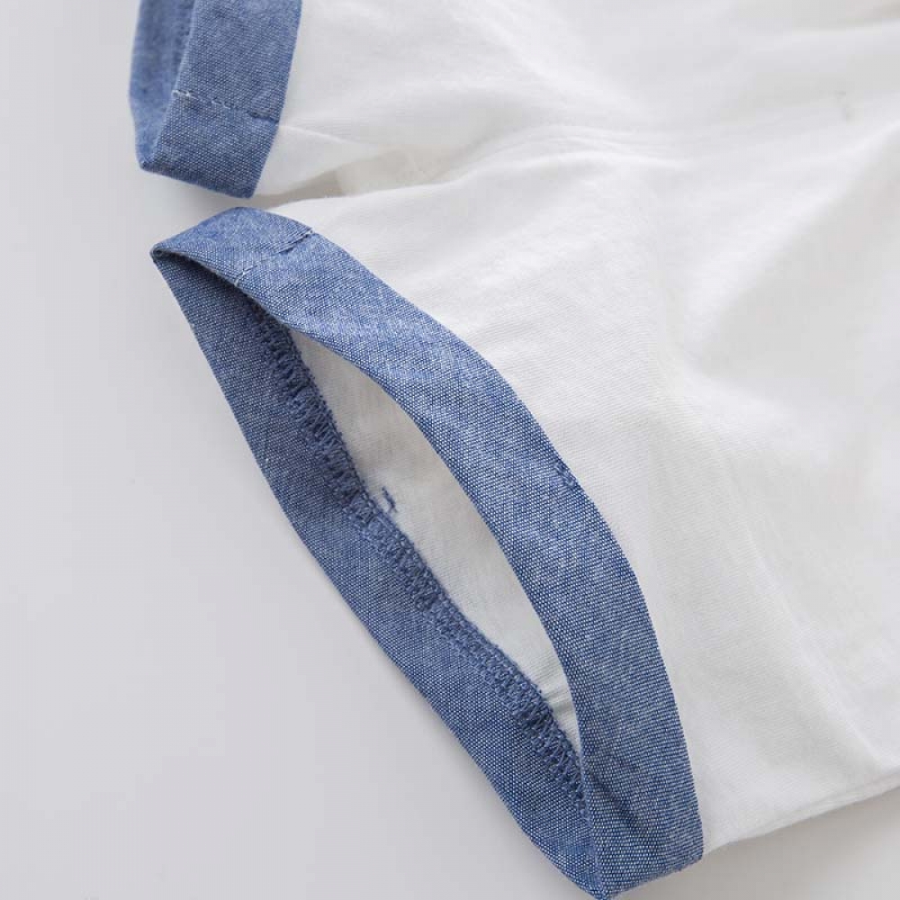 Baby Boy O-neck Printed Clothing Set