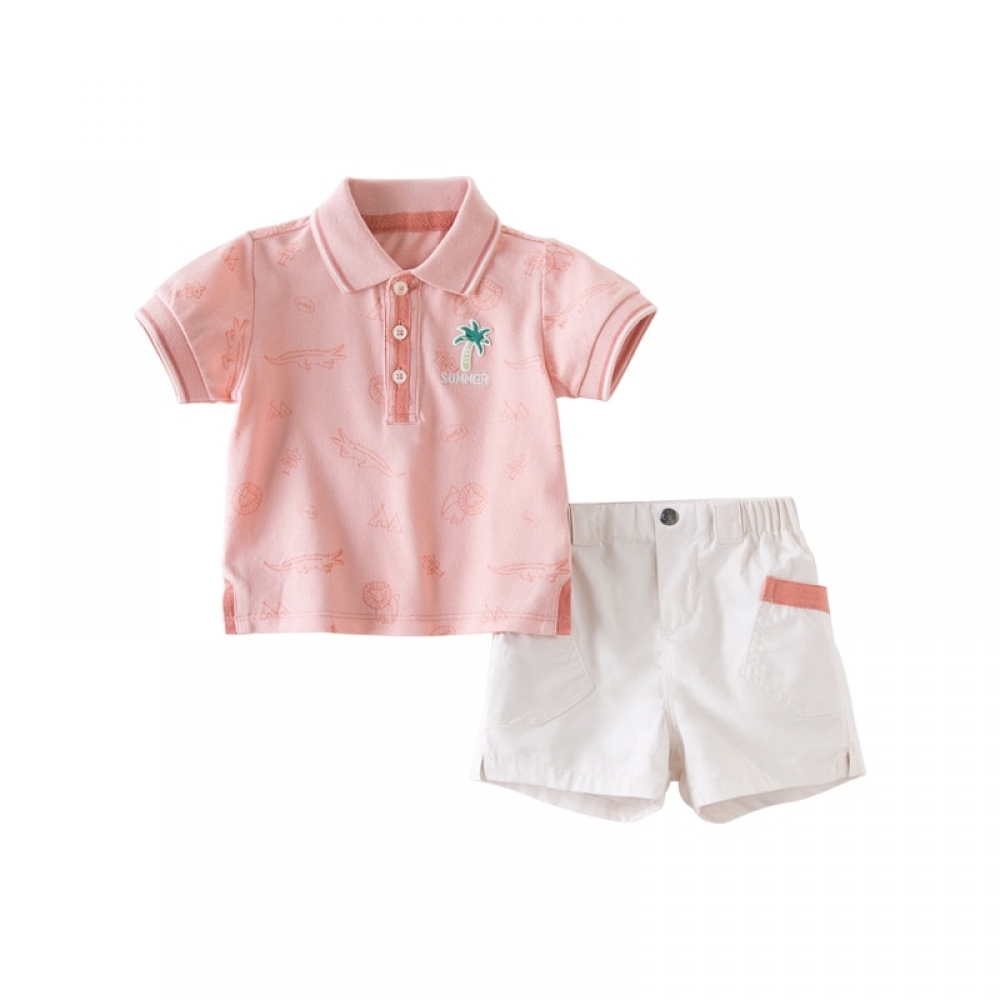 Baby Boy Cool Shorts &; T-shirt Set