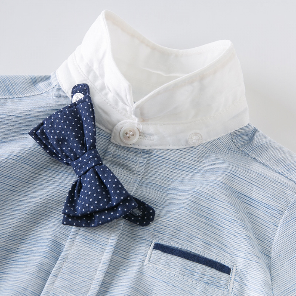 Baby Boy Bow & Pocket Cool Clothing Set