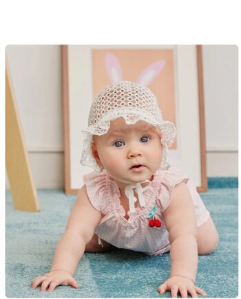 Baby Girl Bow Plaid Toddler Romper