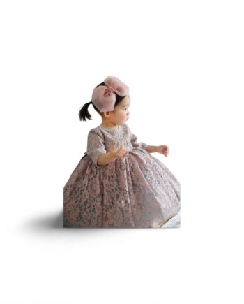 Vintage Beaded Baby Girl Dress
